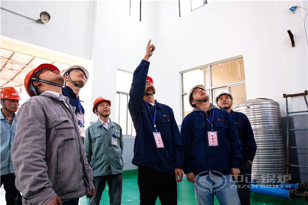 生物质热水锅炉哪家好 中正锅炉合理化布局企业厂房